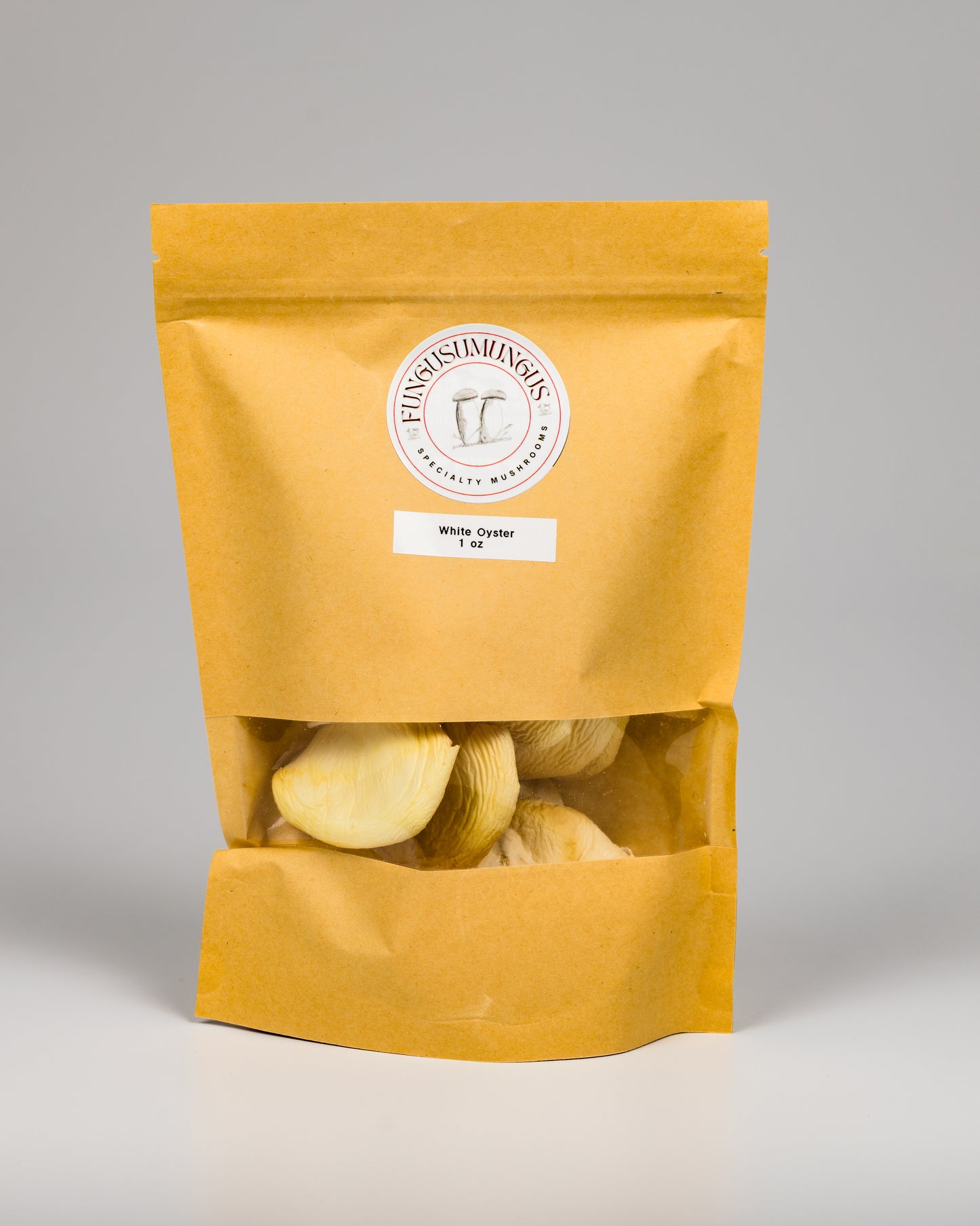 Dried White Oyster Mushrooms (Gourmet, Whole & Ready to Rehydrate)