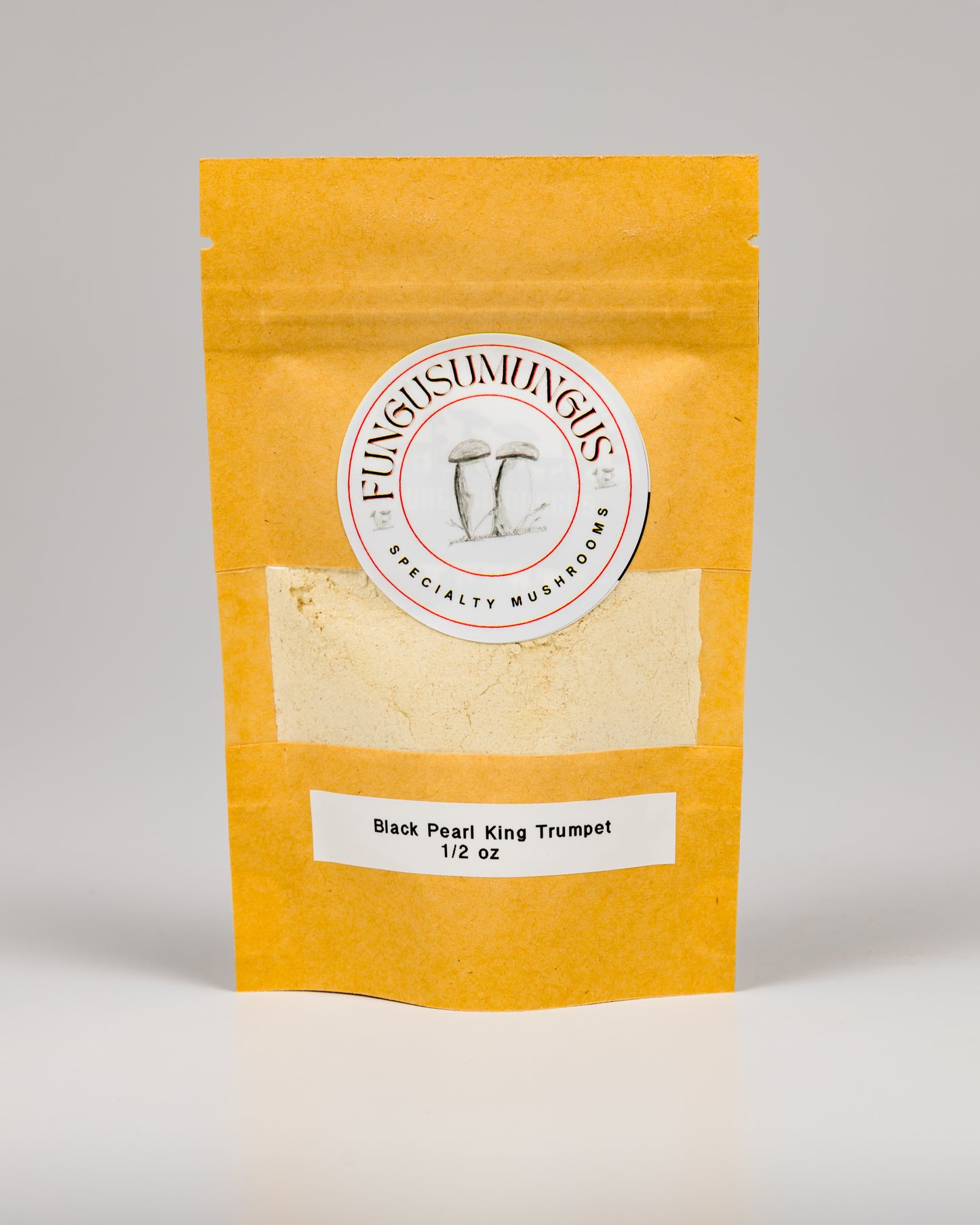 Black Pearl King Trumpet Mushroom Powder | Organic Umami Superfood